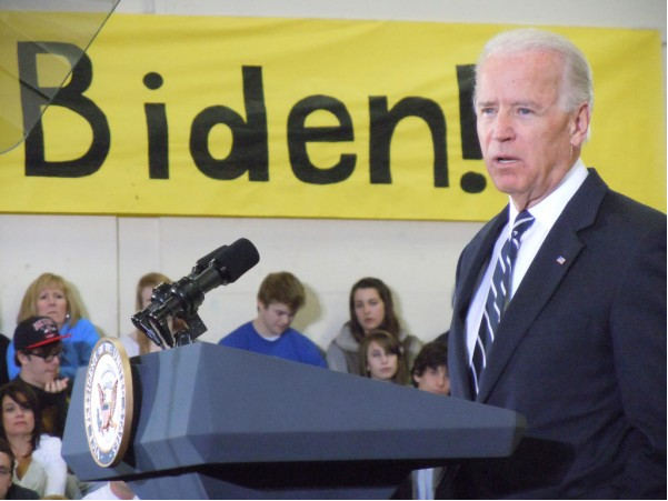 Joe Biden at CB West